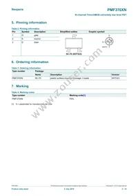 PMF370XN Datasheet Page 2