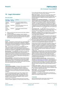 PMF63UNEAX Datasheet Page 14