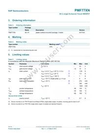 PMF77XN Datasheet Page 3