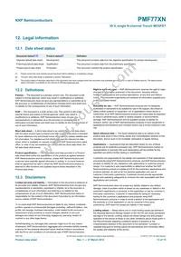 PMF77XN Datasheet Page 14