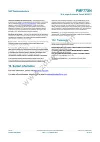 PMF77XN Datasheet Page 15