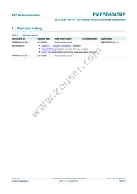 PMFPB6545UP Datasheet Page 16