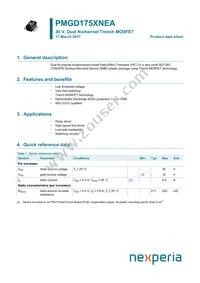 PMGD175XNEAX Datasheet Cover