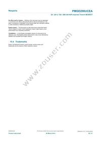 PMGD290UCEAX Datasheet Page 20