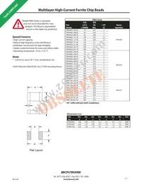 PMH0603-100-RC Datasheet Cover