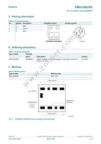 PMH1200UPEH Datasheet Page 2