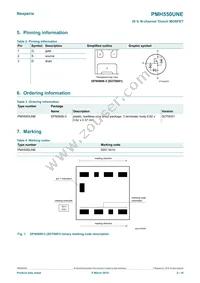 PMH550UNEH Datasheet Page 2