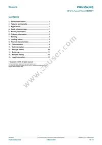 PMH550UNEH Datasheet Page 14