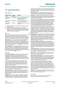 PMH950UPEH Datasheet Page 13