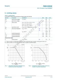 PMN120ENEX Datasheet Page 3