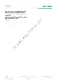 PMN230ENEX Datasheet Page 14