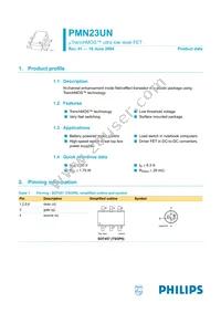 PMN23UN Datasheet Page 2