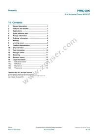 PMN30UNX Datasheet Page 16