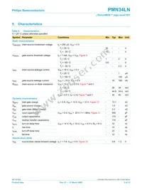 PMN34LN Datasheet Page 6