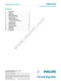 PMN34UN Datasheet Page 13