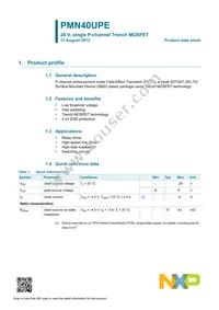 PMN40UPEAX Datasheet Page 2