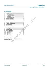 PMN40UPEAX Datasheet Page 15