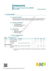 PMN50UPE Datasheet Page 2