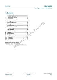 PMN70XPEAX Datasheet Page 14