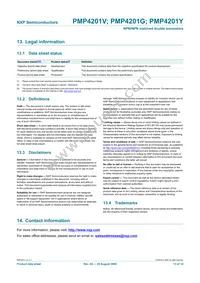 PMP4201Y/DG/B2 Datasheet Page 14