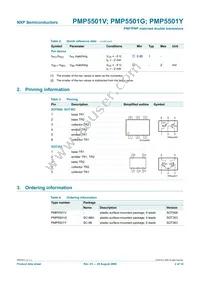 PMP5501G Datasheet Page 3