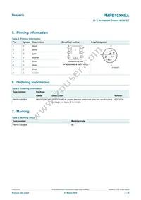 PMPB10XNEAX Datasheet Page 2