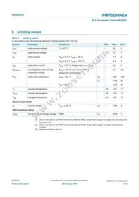 PMPB20XNEAZ Datasheet Page 3