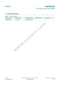 PMPB20XPE Datasheet Page 11
