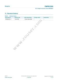 PMPB33XN Datasheet Page 11