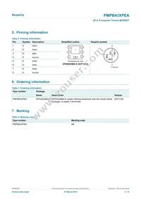 PMPB43XPEAX Datasheet Page 2