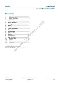 PMPB47XP Datasheet Page 14