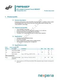 PMPB48EP Datasheet Cover