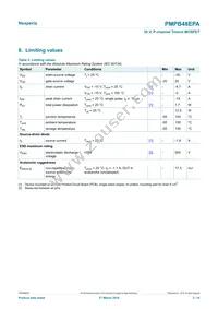 PMPB48EPAX Datasheet Page 3