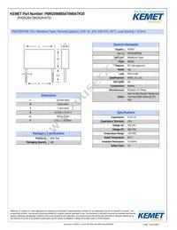 PMR209MB5470M047R30 Datasheet Cover