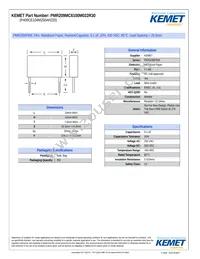 PMR209MC6100M022R30 Datasheet Cover
