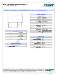 PMR209ME6470M047R30 Datasheet Cover