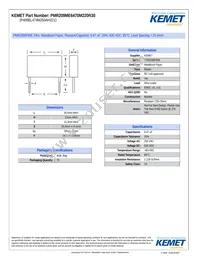 PMR209ME6470M220R30 Datasheet Cover