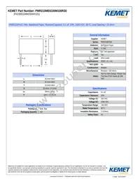 PMR210ME6100M100R30 Datasheet Cover