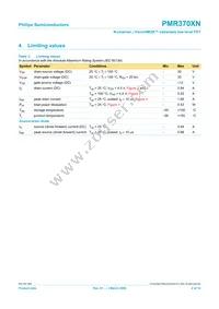 PMR370XN Datasheet Page 3