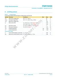 PMR780SN Datasheet Page 3