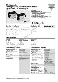 PMT20RIM Datasheet Cover