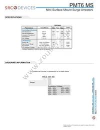 PMT6600MS Datasheet Page 2