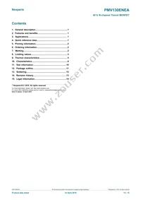 PMV130ENEAR Datasheet Page 15