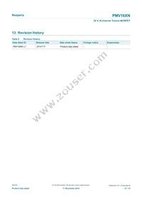 PMV16XNR Datasheet Page 12