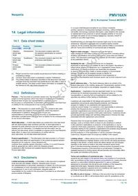 PMV16XNR Datasheet Page 13