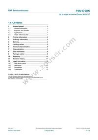 PMV170UN Datasheet Page 14