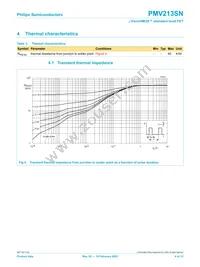 PMV213SN Datasheet Page 5