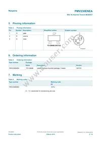 PMV230ENEAR Datasheet Page 2