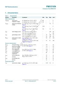 PMV31XN Datasheet Page 6