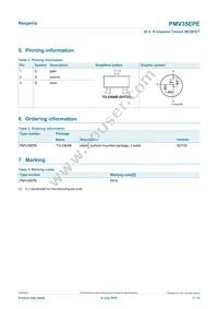 PMV35EPER Datasheet Page 2